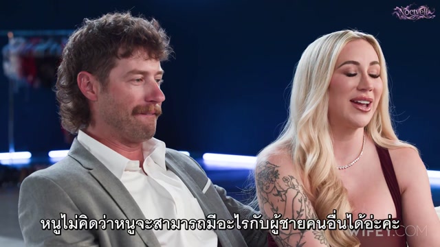 วิฟีย์สวิงกิ้ง Brianna Coppage - Brianna And Phillip - Curvy Blonde Hotwife Takes Massive BBC ซับไทย