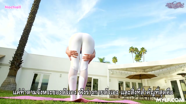 เทรนเนอร์สาวร่านสวาท Chloe Amour - 200 Squat Challenge ซับไทย